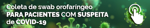 Coleta de swab orofaríngeo para pacientes com suspeita de covid-19